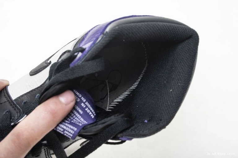 Air 1 Retro Purple Jordan High 555088-501 OG Court 1221